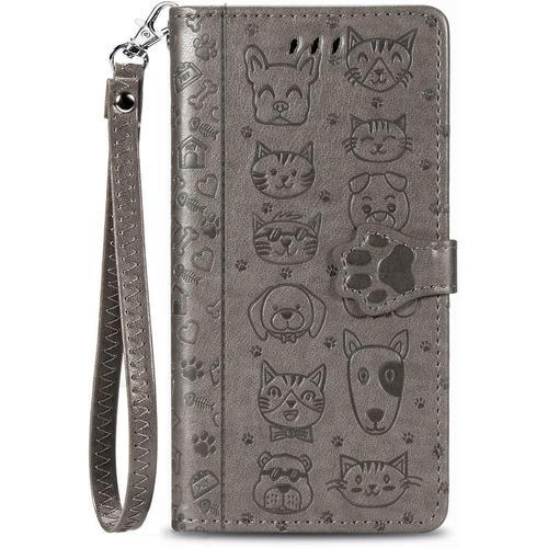 Coque Cuir Pour Huawei P Smart Plus 2019 - Animal Mignon Portefeuil... on Productcaster.