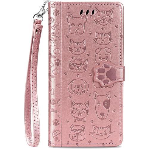 Verg Coque Cuir Pour Iphone 13 Pro 6.1 - Animal Mignon Portefeuille... on Productcaster.