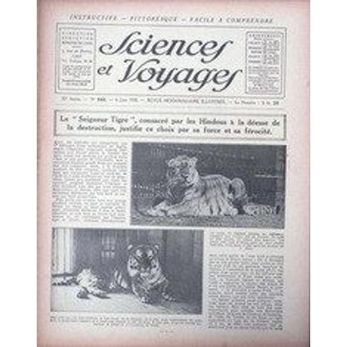 Sciences Et Voyages N° 562 Du 06/06/1930 on Productcaster.