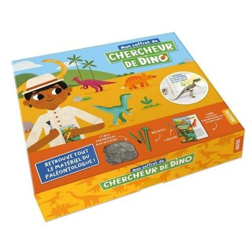 Mon Coffret De Chercheur De Dino - Avec 1 Livre, 1 Crayon, Des Outi... on Productcaster.