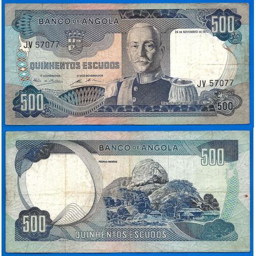 Angola 500 Escudos 1972 Escudo Carmona Afrique Billet on Productcaster.