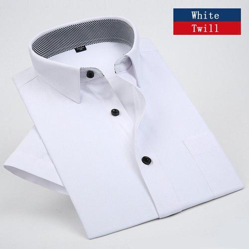 Chemise Habillée À Manches Courtes Pour Hommes,Vêtements Pour Homme... on Productcaster.