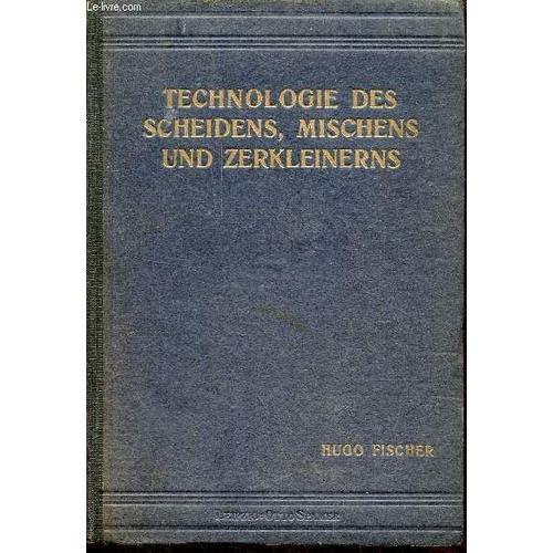 Technologie Des Scheidens, Mischens Und Zerkleinerns. on Productcaster.