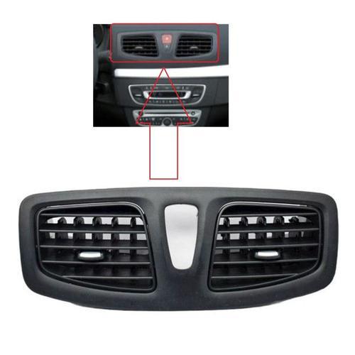 Grille De Ventilation Habitacle Noire Centrale - Renault Megane Gra... on Productcaster.