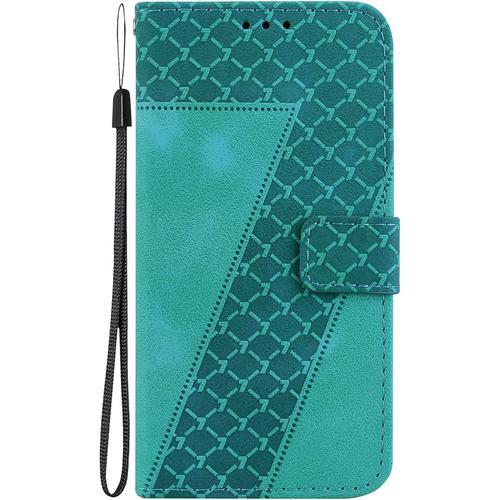 Hcyc Coque Pour Moto G Stylus 4g 2022, Vert Gaufrage Housse De Prot... on Productcaster.