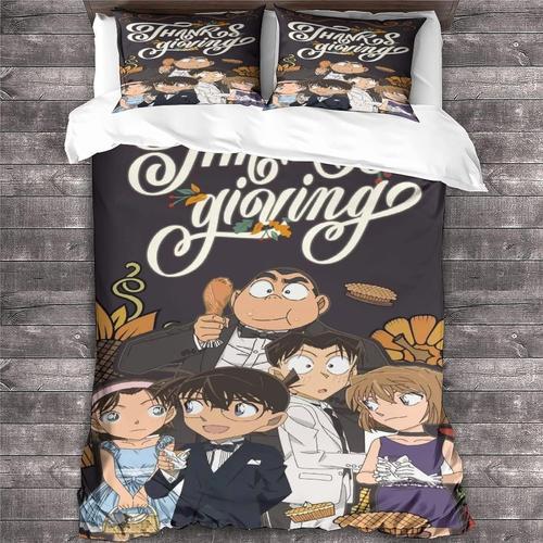 Detective Conan Parure De Lit D¿¿Cor Anime,Conan Edogawa- Impressio... on Productcaster.