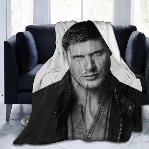 Couverture Jensen Ackles Couverture En Flanelle Ultra-Douce Impress... on Productcaster.