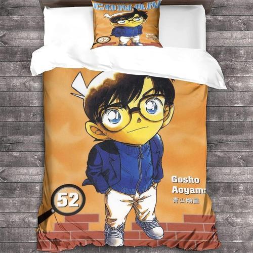 Detective Conan Parure De Lit Pi¿¿Ces Conan Edogawa Anime Housse De... on Productcaster.