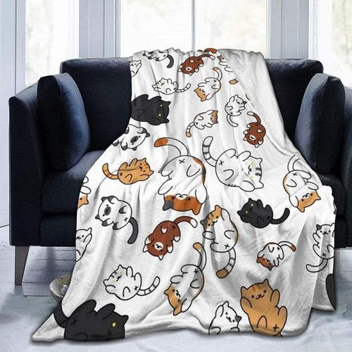 Couverture De Lit De Chat Mignon Couverture Chaude D'hiver Couvertu... on Productcaster.