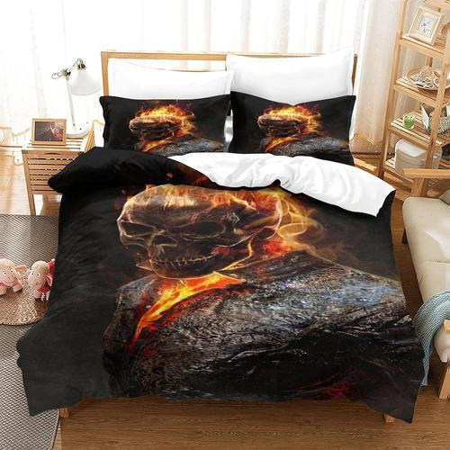 Ghost Rider Housse De Couette Super-H¿¿Rosensemble De Literie Pour ... on Productcaster.