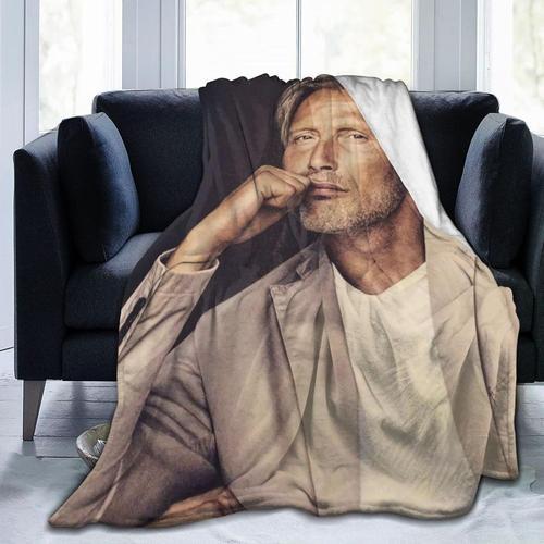 Mads Acteur Mikkelsen Couverture Agneau Couverture Impression 3d En... on Productcaster.