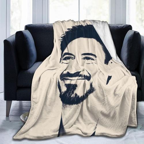 Couverture En Flanelle De L'acteur Robert Downey, Couverture Polair... on Productcaster.