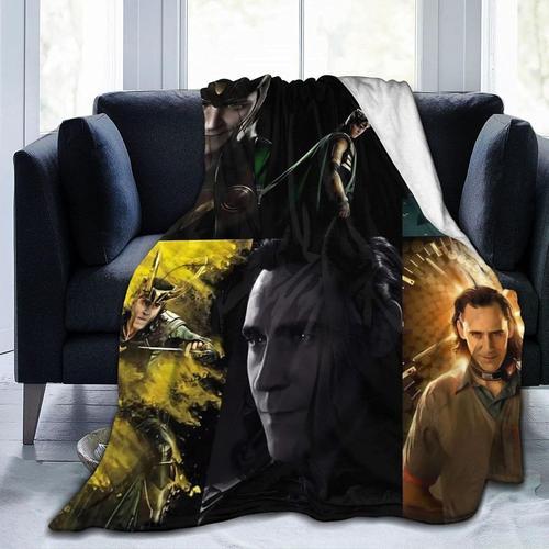 Lokitom Celebrity Hiddleston Couverture Polaire Ultra Douce En Micr... on Productcaster.