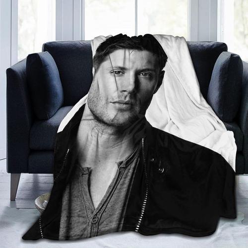 Jensen Ackles ? Couverture En Peluche Imprimée 3d En Forme D'agneau... on Productcaster.