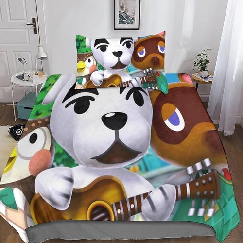 Animal Crossing Sets De Housses De Couettes D,Imprim¿¿ Microfibre P... on Productcaster.