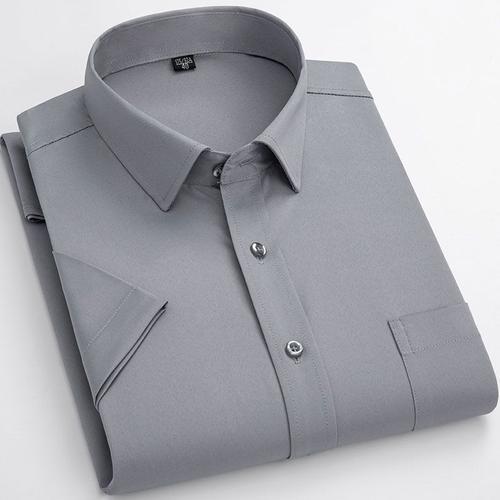 Chemise D'été À Manches Courtes Pour Homme,Tenue Décontractée Et Él... on Productcaster.