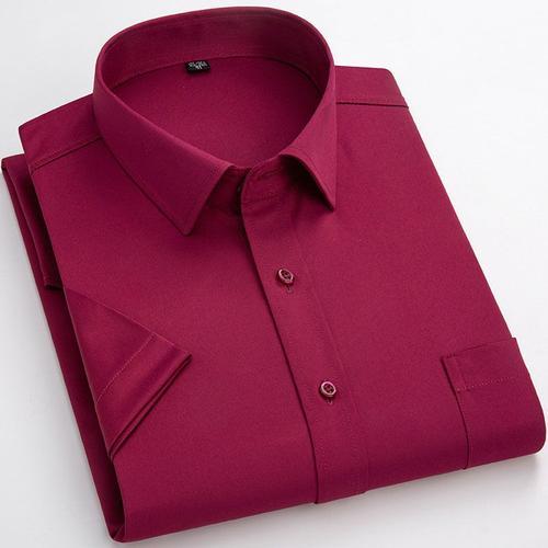 Chemise D'été À Manches Courtes Pour Homme,Tenue Décontractée Et Él... on Productcaster.