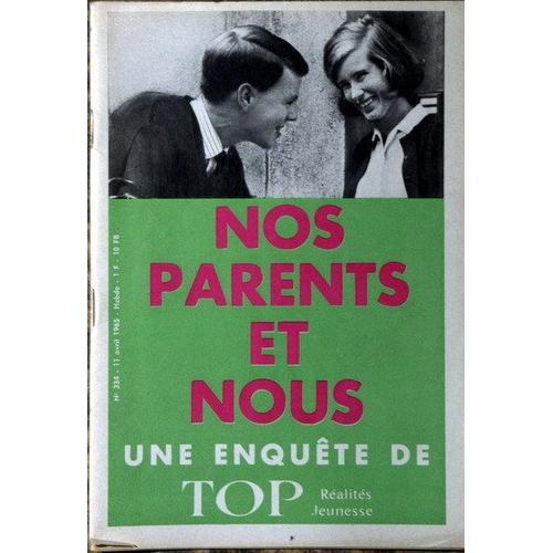 Top Realites Jeunesse N° 334 Du 11/04/1965 on Productcaster.