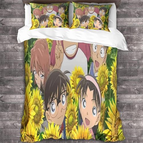 Detective Conan Parure De Lit Animeavec Conan Edogawa Housse De Cou... on Productcaster.