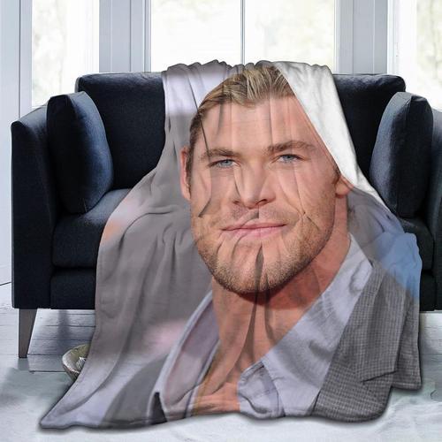 Chris Hemsworth Couvre-Lit Polaire En Flanelle Toutes Saisons Super... on Productcaster.