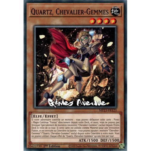 Yu Gi Oh Mp23 Fr123 Quartz Chevalier-Gemmes on Productcaster.