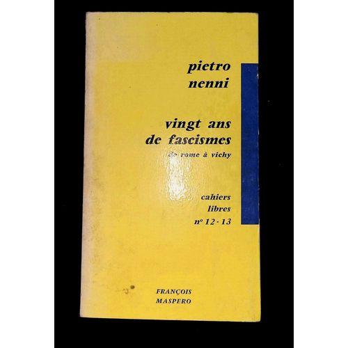 Vingt Ans De Fascismes De Rome À Vichy on Productcaster.