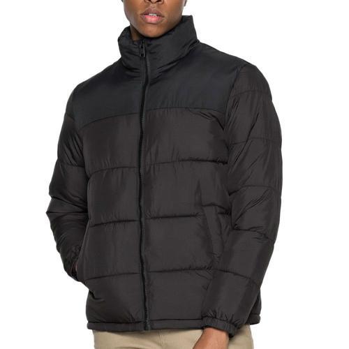 Doudoune Noire Homme Jack & Jones Puffer Collar on Productcaster.