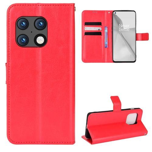 Coque Pour Oneplus 10 Pro 5g,Housse En Cuir Pu Pochette Portefeuill... on Productcaster.