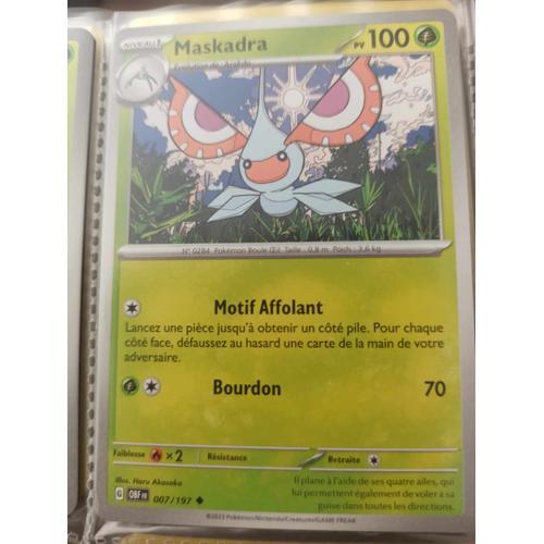 Peu Commune - Pokemon - Flammes Obsidiennes - Maskadra 7/197 on Productcaster.