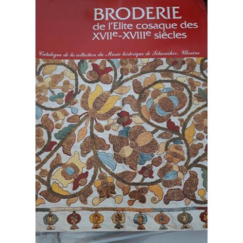 Broderie De L'élite Cosaque Des Xvlle-Xviiie Siècles on Productcaster.