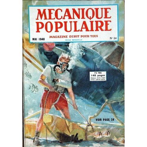 Mecanique Populaire N° 24 Du 01/05/1948 on Productcaster.