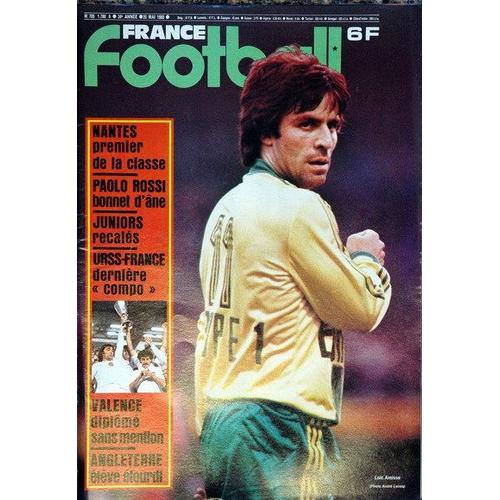 France Football N° 1780 Du 20/05/1980 on Productcaster.