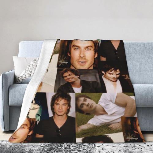 Lan Damon Somerhalder Salvatore Couverture Ultra Douce Et Légère En... on Productcaster.