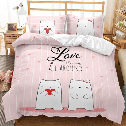 Housse De Couette Sur Le Th¿¿Me Du Chat De Dessin Anim¿¿, Literie I... on Productcaster.