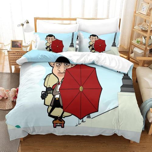 Mr Beanhousse De Couette Dessin Anim¿¿ Doux Confortable Housse De C... on Productcaster.