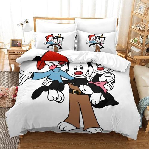 Animaniacs Parure De Lit 3 Pi¿¿Ces Avec Housse De Couette En Microf... on Productcaster.