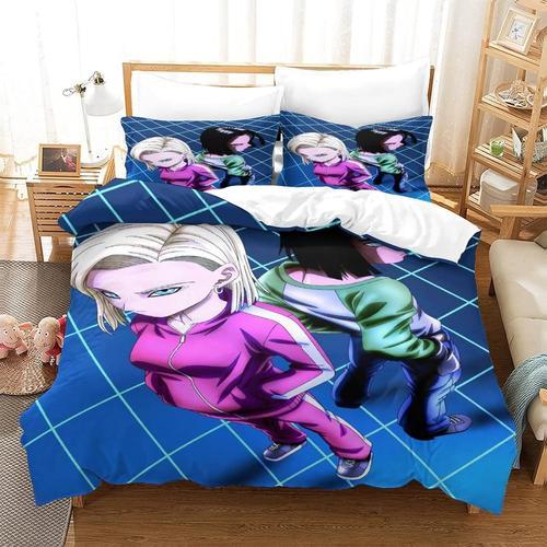 Goku Ensemble De Literie Pour Jeunes Adolescents Housse De Couette ... on Productcaster.