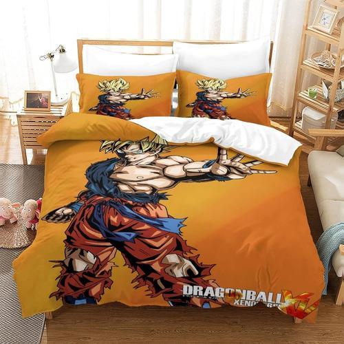 Goku Literie Housse De Couette Enfants Adulte Japonais Anime Imprim... on Productcaster.