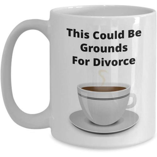 Tasses Et Mugs Humoristiques Motifs De Divorce on Productcaster.