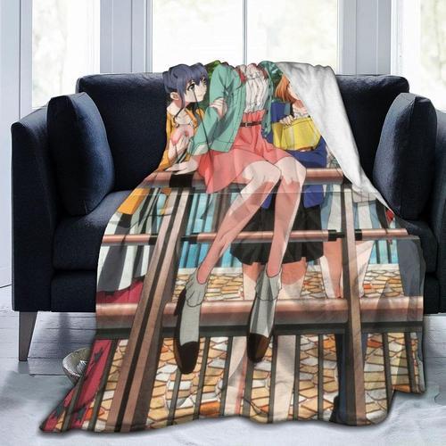 Shirobako Couverture Super Douce Et Confortable En Flanelle Microfi... on Productcaster.