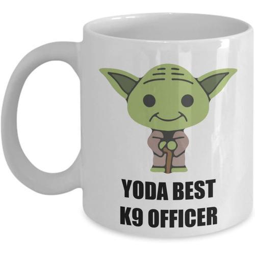 Yoda Best K9 Officier Mug ? Anniversaire Fête De Noël Cadeaux Fanta... on Productcaster.