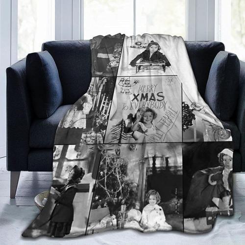 Shirley Temple Couverture Super Douce Et Confortable En Flanelle Mi... on Productcaster.