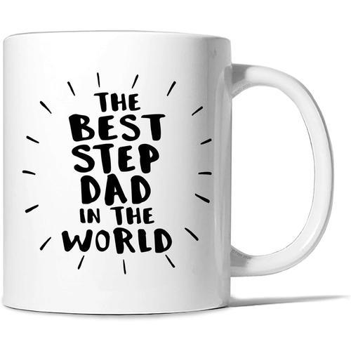 The Best Step Dad In The World Ceramic Mug, Step Dad Gift, Step Dad... on Productcaster.