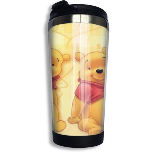 Winnie The Pooh Travel Mugs Tumblers Vacuum Insulated With Lids Cof... on Productcaster.