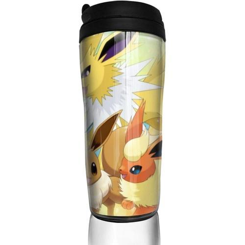 Cartoon Eevee Coffee Mug Water Cup Travel Mug Reusable Leak Proof W... on Productcaster.