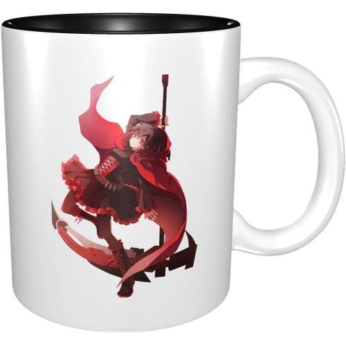 Rwby Ruby Rose Anime Ceramic Cup Coffee Mug Unique Funny Coffee Mug... on Productcaster.