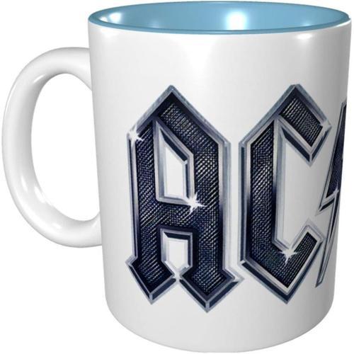 Acdc Back In Black Color Mug Porcelain Cup Mug 330ml Ceramics Home ... on Productcaster.