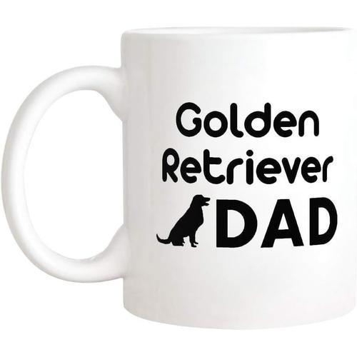 Golden Retriever Dad, Golden Retriever Mug, Golden Retriever Fan, R... on Productcaster.