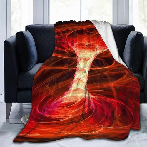 Couverture En Flanelle Mode Tornado, Couverture Polaire Super Douce... on Productcaster.