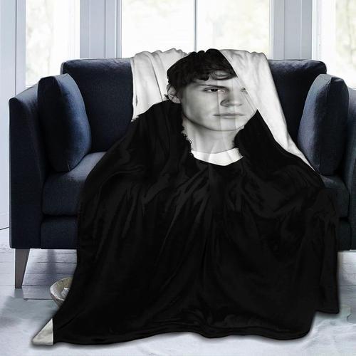 Evan Peters ? Couverture Chaude Et Confortable En Flanelle, Super D... on Productcaster.